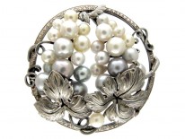 Grapes Brooch