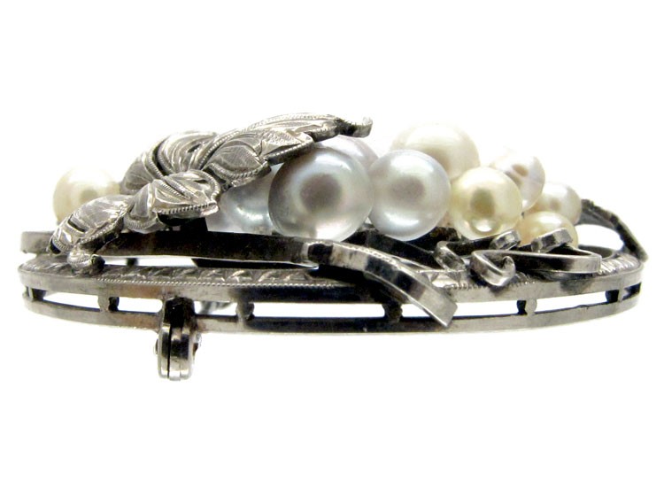 Grapes Brooch