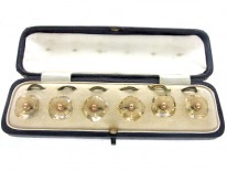 Set of Citrine Dress Buttons