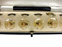 Set of Citrine Dress Buttons