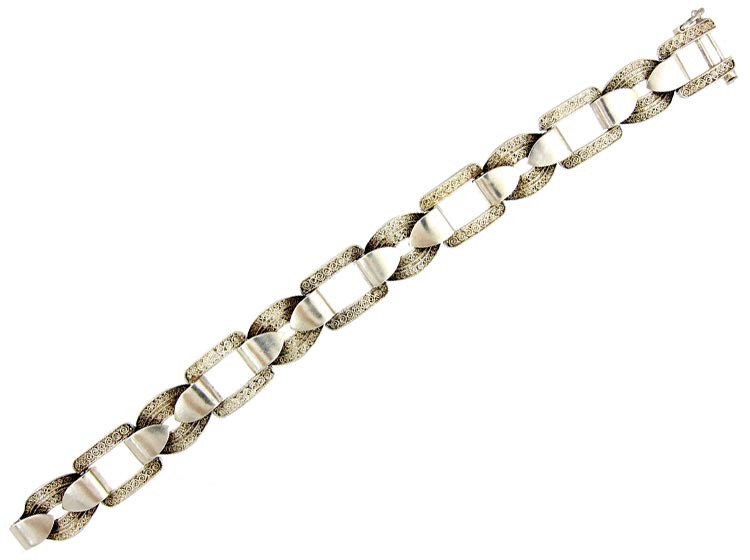 Theodor Farhner Silver Bracelet