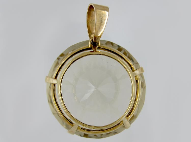 Large Citrine Pendant