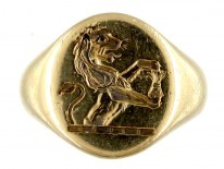 Gold Signet Ring