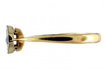 Art Deco Sapphire & Diamond Ring