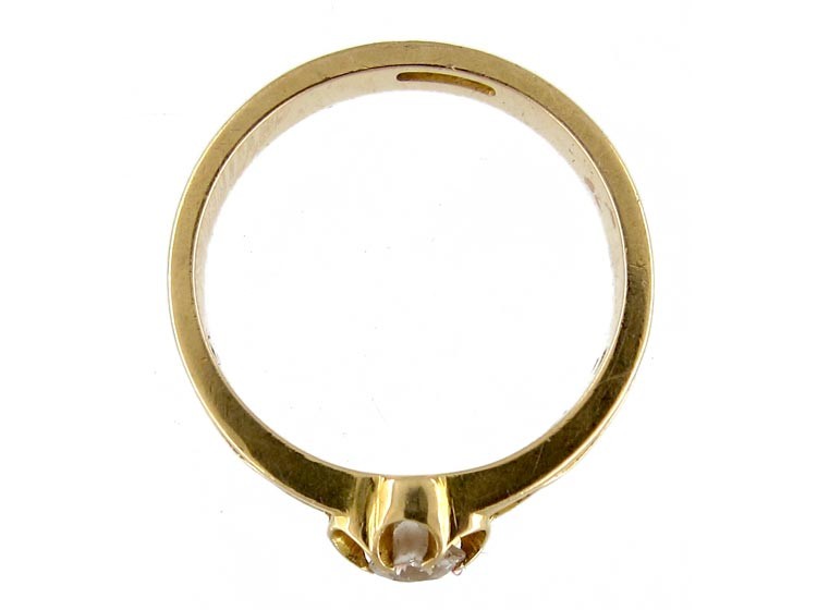 Victorian Diamond Solitaire Ring