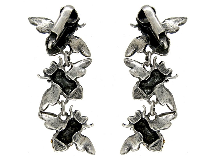 Triple Paste Bee Earrings