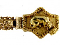 Georgian Gold Dog Bracelet