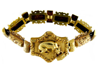 Georgian Gold Dog Bracelet