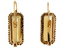 Citrine & Diamond Earrings