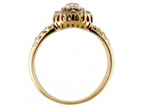 Victorian Diamond Cluster Ring