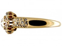 Victorian Diamond Cluster Ring
