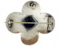 Scottish Agate Knot Brooch