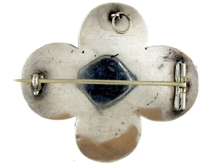 Scottish Agate Knot Brooch