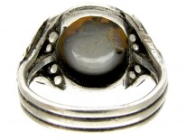 Bernard Instone Silver Arts & Crafts Ring