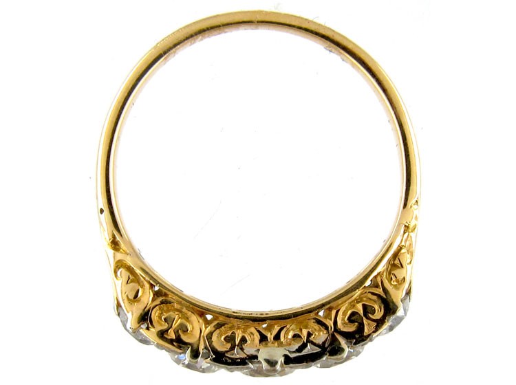 Victorian Five Stone Diamond Ring