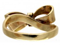 Ruby & Diamond Bow Ring