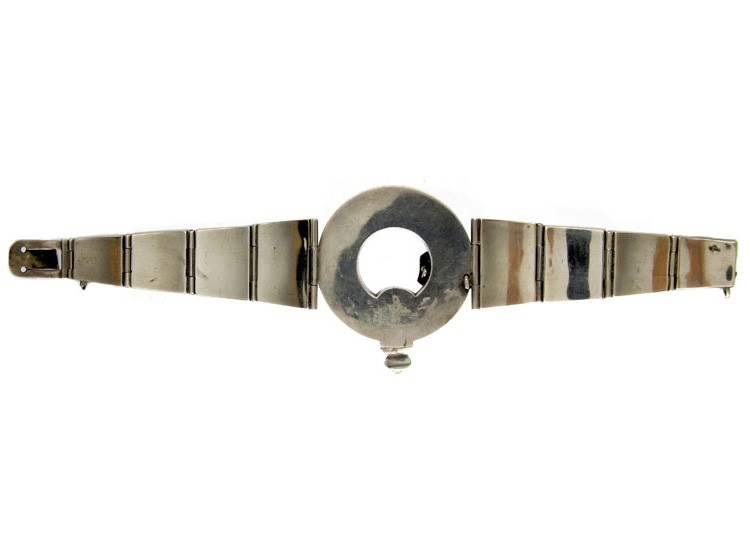 Silver Scottish Garter Bracelet