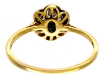 Diamond Daisy Cluster Ring