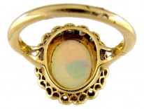 Diamond & Opal Dress Ring