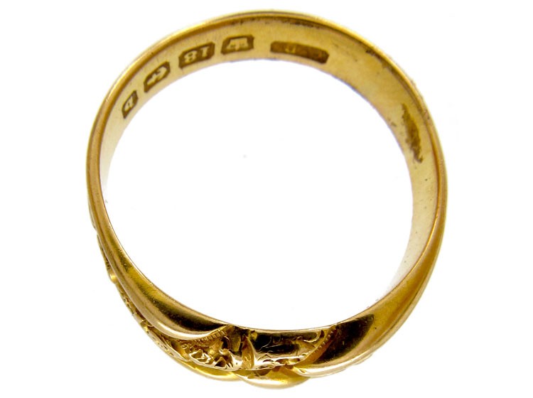 Victorian Knot Gold Ring