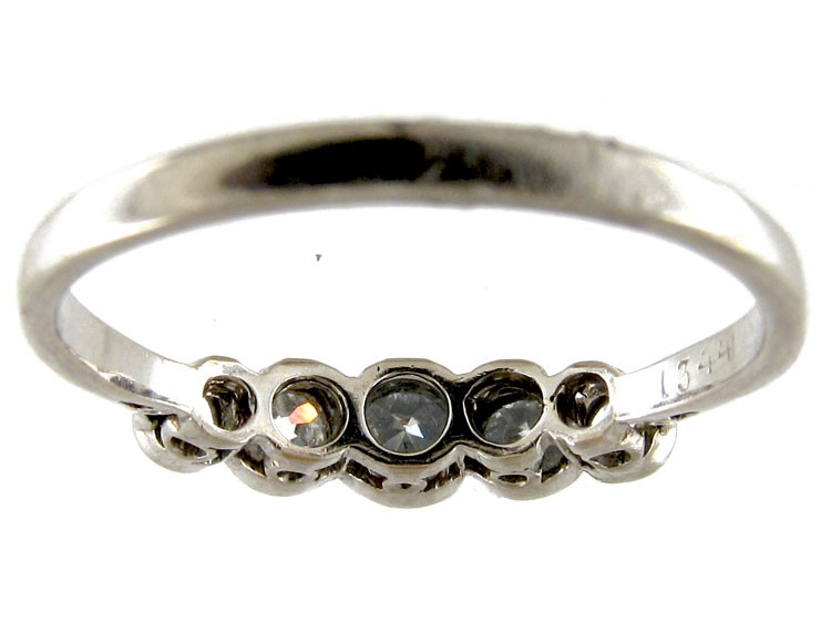 Diamond Five Stone Edwardian Ring
