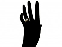 Moonstone Art Nouveau Ring