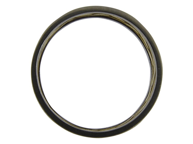 Gold & Platinum Wavy Wedding Band