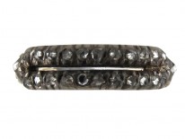 Two Row Rose Diamond Ring
