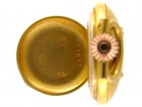 Sapphire & Diamond 14ct Gold Hunter Watch