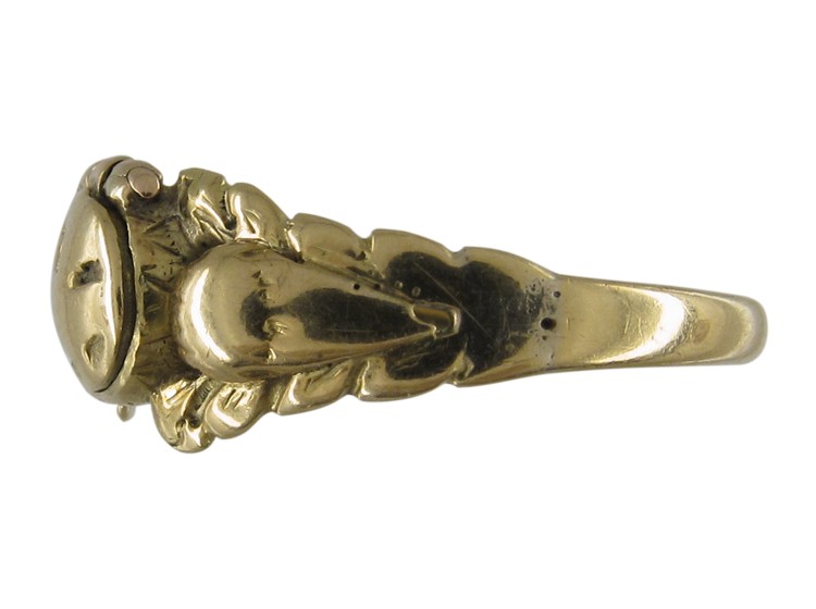 Georgian Poison Ring