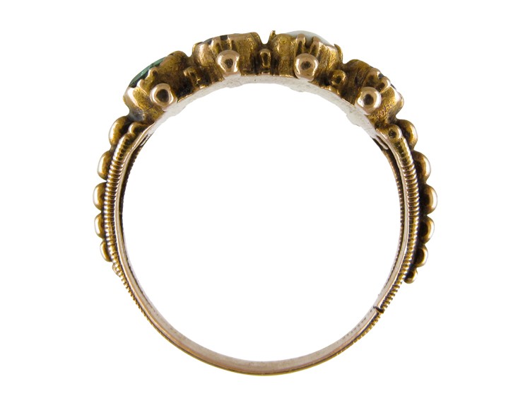 Georgian Multi Stone Ring Which Spells LOVE