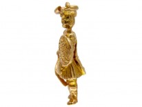 9ct Scottish Soldier Charm