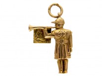 9ct Royal Guardsman Charm