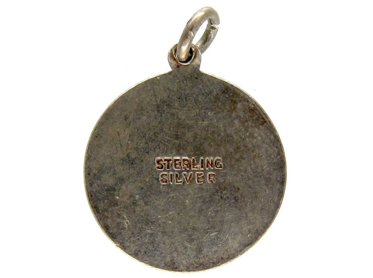 Silver Pisces Charm