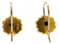 Small 15ct Gold Victorian Earrings