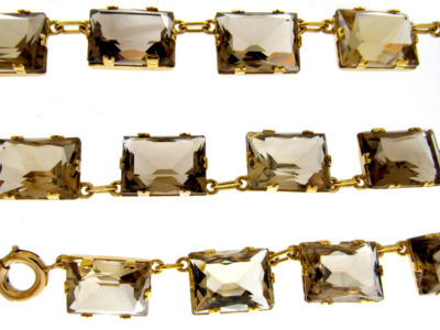 Citrine & Gold Necklace