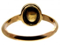 Natural Pearl & Diamond Gold Ring