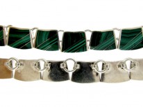 Malachite & Silver Necklace