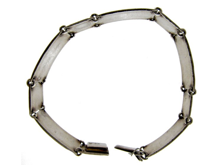 Silver & Enamel Norwegian Retro Bracelet
