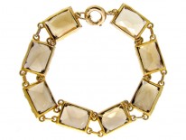Citrine Gold Bracelet