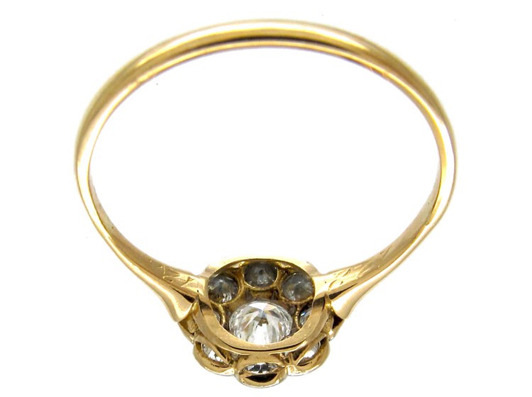 Edwardian Diamond Cluster Ring