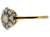 Edwardian Diamond Cluster Ring