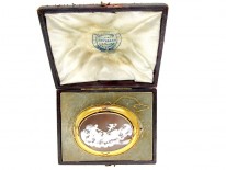 Neo Classical Shell Cameo in Original Case