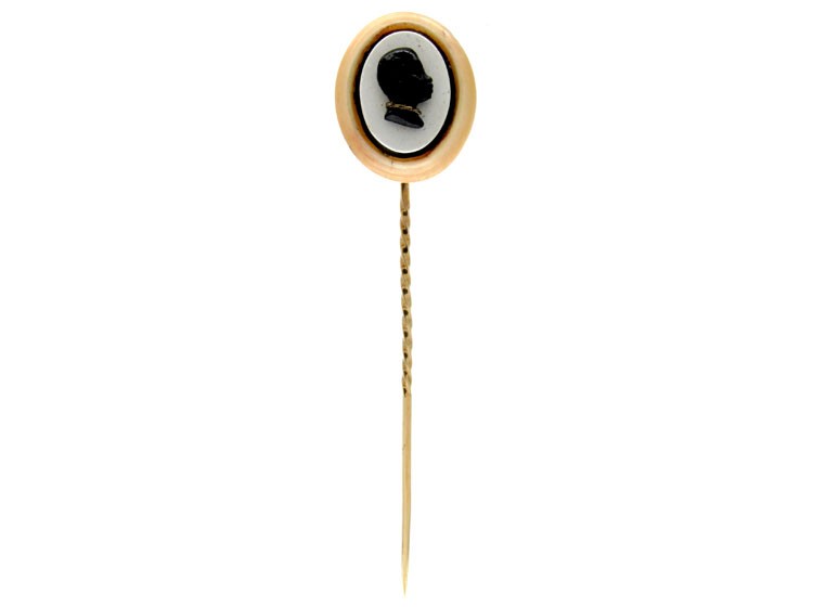 Blackamoor Head Tie Pin