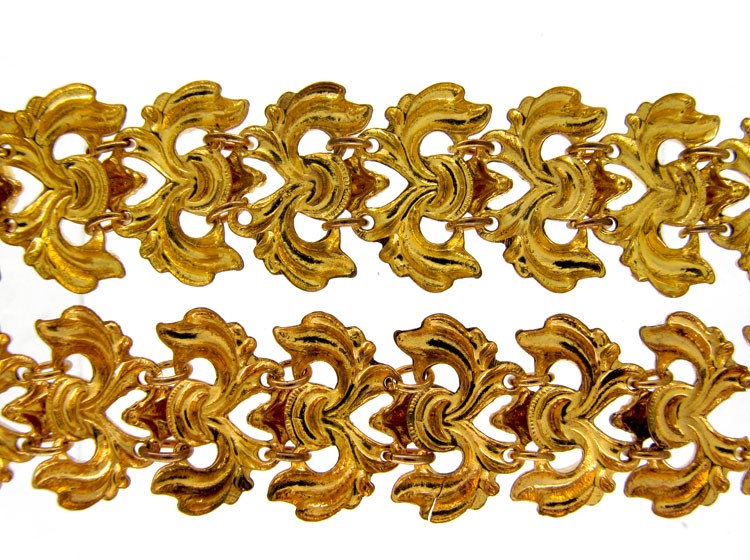 Pair of Regency Pinchbeck Bracelets