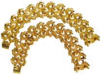 Pair of Regency Pinchbeck Bracelets