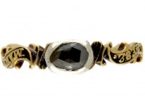 Early Georgian Rose Diamond Ring