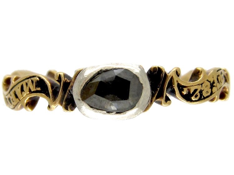 Early Georgian Rose Diamond Ring