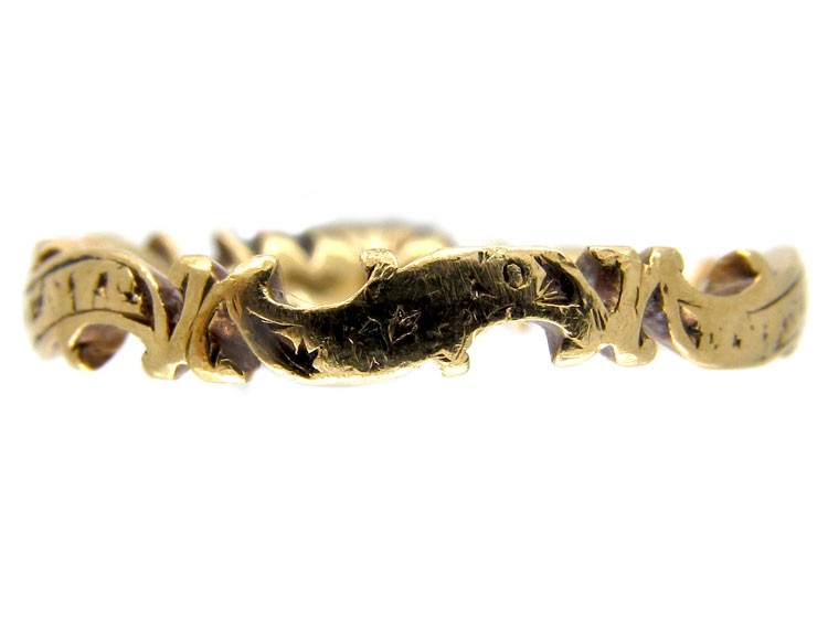 Early Georgian Rose Diamond Ring