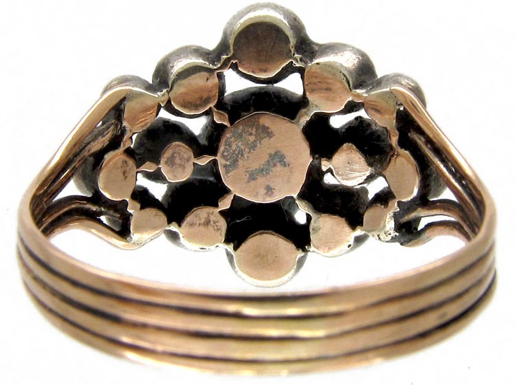 Georgian Multi Rose Diamond Ring